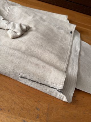 Traje de comunión lino beige