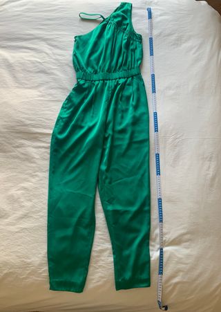 Mono Armani Exchange verde esmeralda satinado