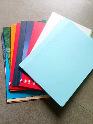 Carpetillas de colores 20 unidades diferentes