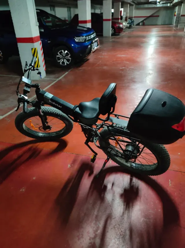Bicicleta eléctrica Ridstar Fat Bike