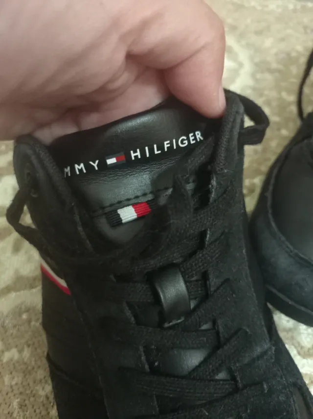 Zapatillas Tommy Hilfiger Negras Hombre