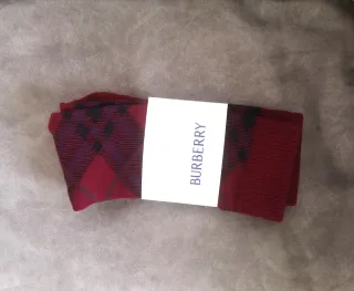 Calcetines Burberry Check Algodón Talla M (38-41)