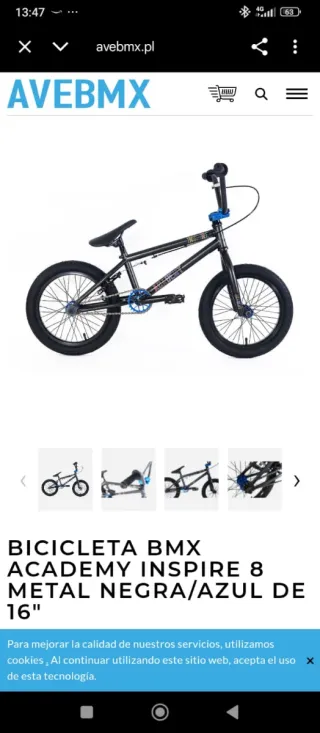 Bici BMX casi nueva