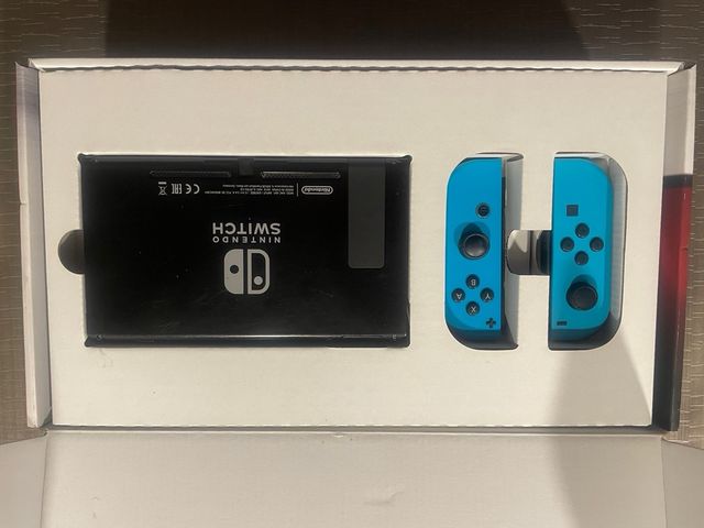 Nintendo Switch Completo Azul/Azul