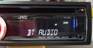 JVC KD-R53 Bluetooth 5.0 Radio Coche