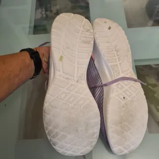 Zapatillas Skechers Moradas y Rosas