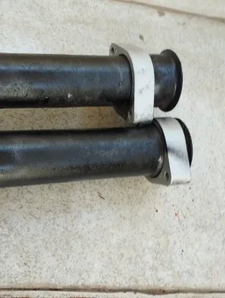 Mercedes W 123 tramo escape