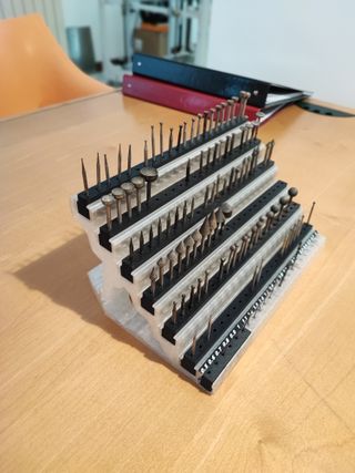 Soporte de Fresas de Mesa Dremel