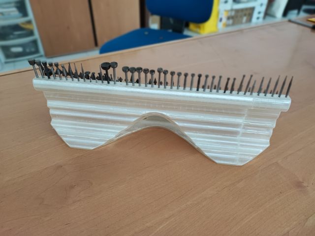 Soporte de Fresas de Mesa Dremel