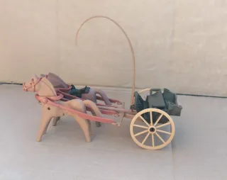 Playmobil antiguo carro nordista