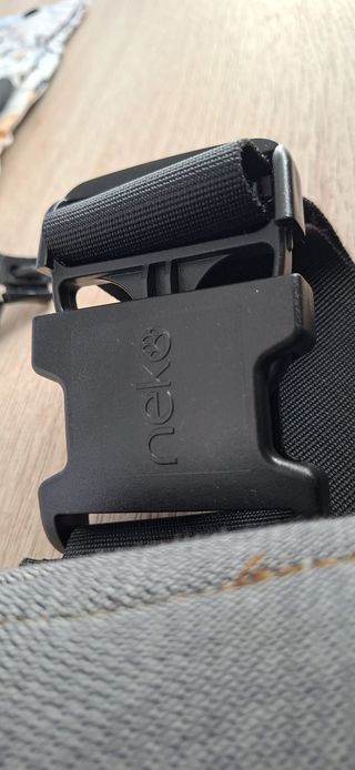 Mochila portabebés Neko ergonómica gris