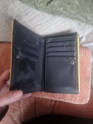 Cartera Desigual amarilla limón