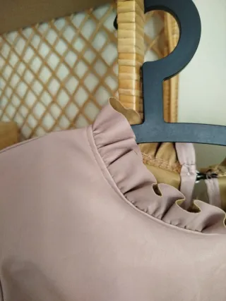 Top polipiel rosa. Sin estrenar. Con etiqueta