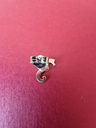 Pendientes de caballito de mar plata