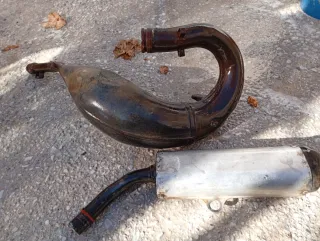 Tubo de escape Suzuki 125 Cross