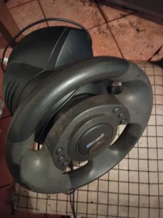 Volante x PC Microsoft SideWinder Force Pedaliera