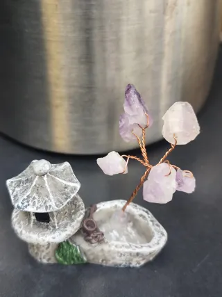 Porta incienso Decoración Bonsai . Feng Shui