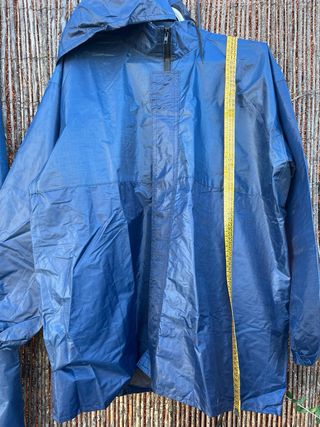 Conjunto impermeable azul