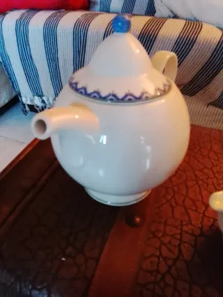 Conjunto Tetera Villeroy & Boch Porcelana