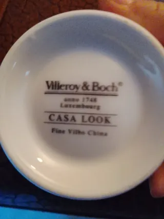 Conjunto Tetera Villeroy & Boch Porcelana