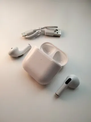 Auriculares Pro 4 TWS Blancos Bluetooth