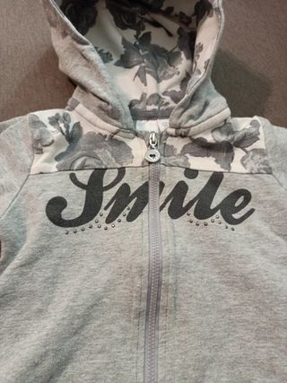 Completino Felpa e pantaloni "I DO" tg 80cm