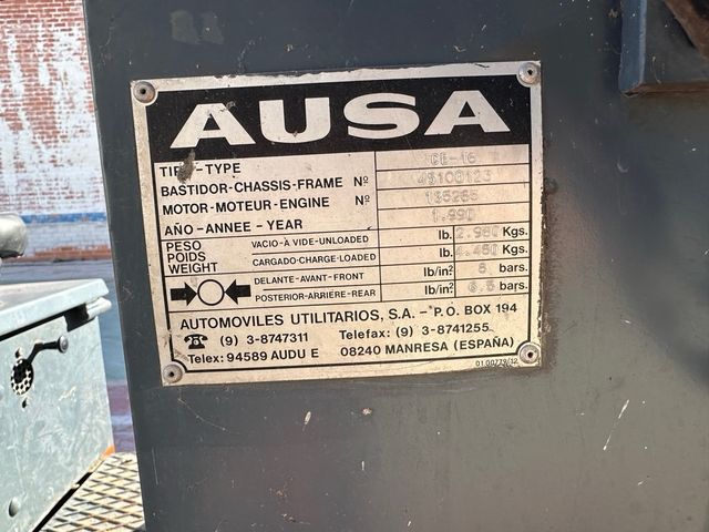 Carretilla Ausa CE 16
