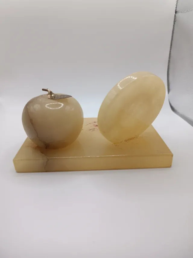 Set da scrivania in onice