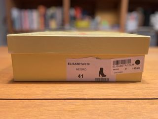 Botines Castañer ante negros t. 41