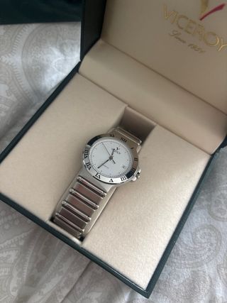 Reloj Viceroy Plata y Blanco