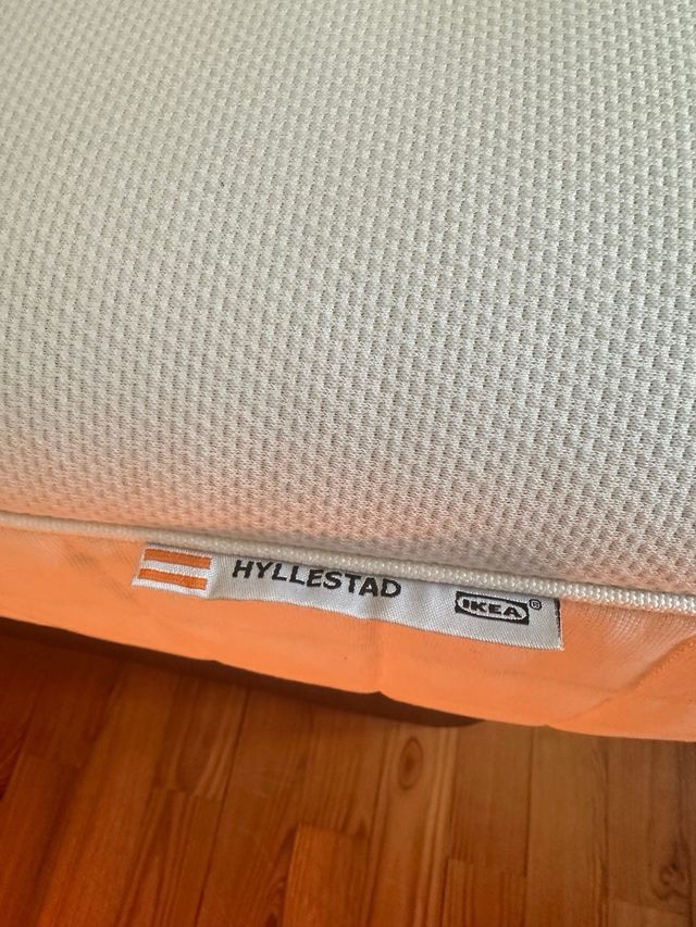 Cama KVINLOG Canapé tapizado 140x200