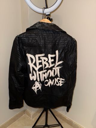 Chaqueta Puma Gris y Negra