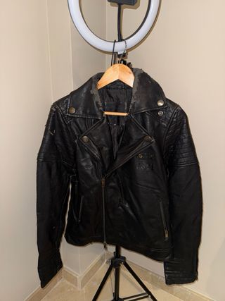 Chaqueta Puma Gris y Negra