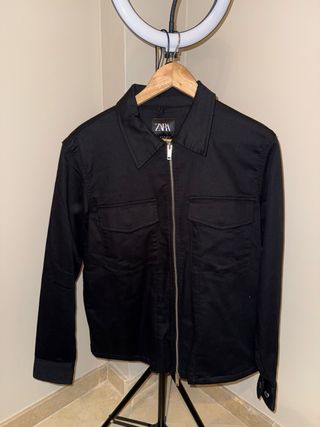 Chaqueta Puma Gris y Negra