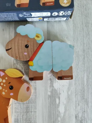 Puzzle Janod Bebé Granja