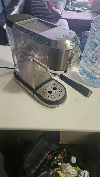 Cafetera Solac Expreso Acero Inoxidable