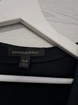 Blusa Banana Republic Negra Talla P