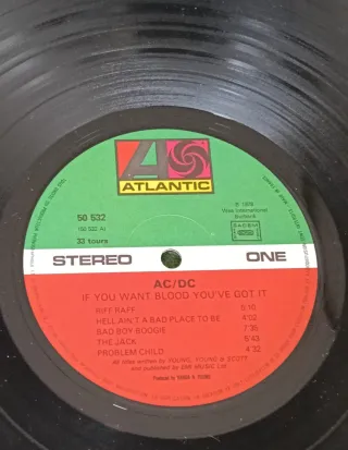Vinilo AC/DC If You Want Blood