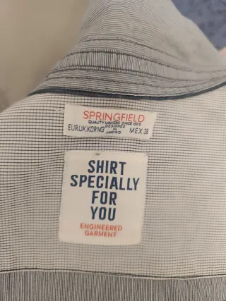 Camisa Springfield manga corta Talla M