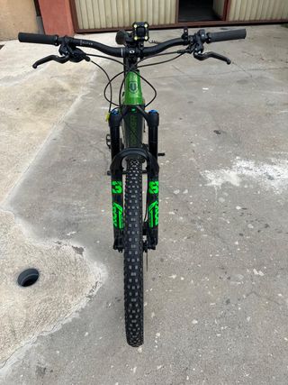 Bicicleta eléctrica Mondraker verde