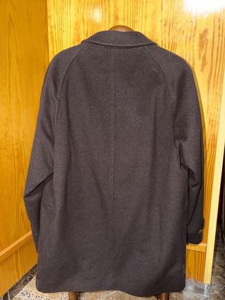 Abrigo Burberry Lana Marrón Hombre Talla Grande