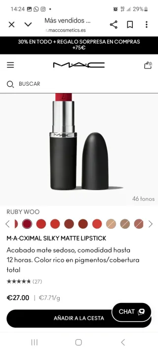 MAC Retro Matte Lipstick Rouge à Lèvres
