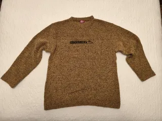 Jersey vintage de lana Quiksilver Talla XL mostaza