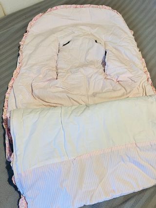 Saco para silla de bebé rosa Home&kids