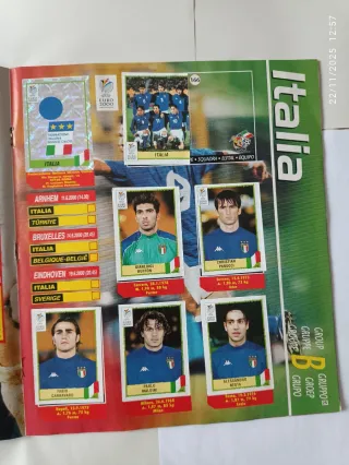 Album Panini UEFA EURO 2000 Belgium Netherlands