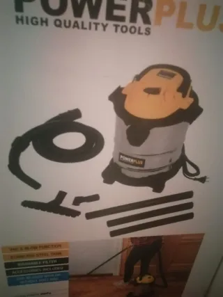 Bidone Aspiratutto 1000W acciaio 15 Litri nuovo