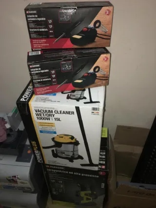 Bidone Aspiratutto 1000W acciaio 15 Litri nuovo