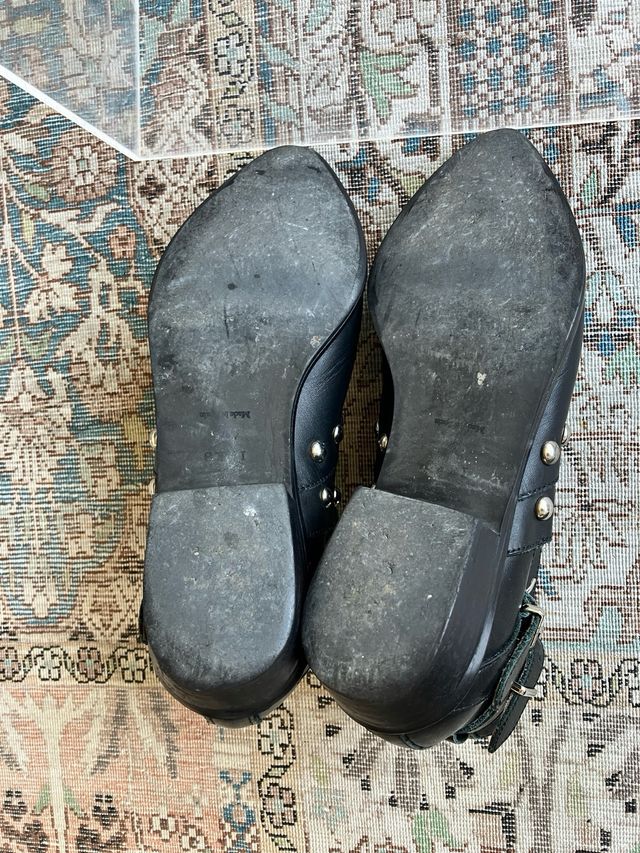 Botines IKKS Piel Tachuelas Talla 37