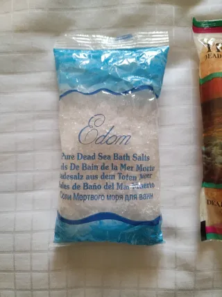 Sales de baño del Mar Muerto Edom