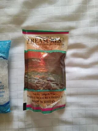 Sales de baño del Mar Muerto Edom